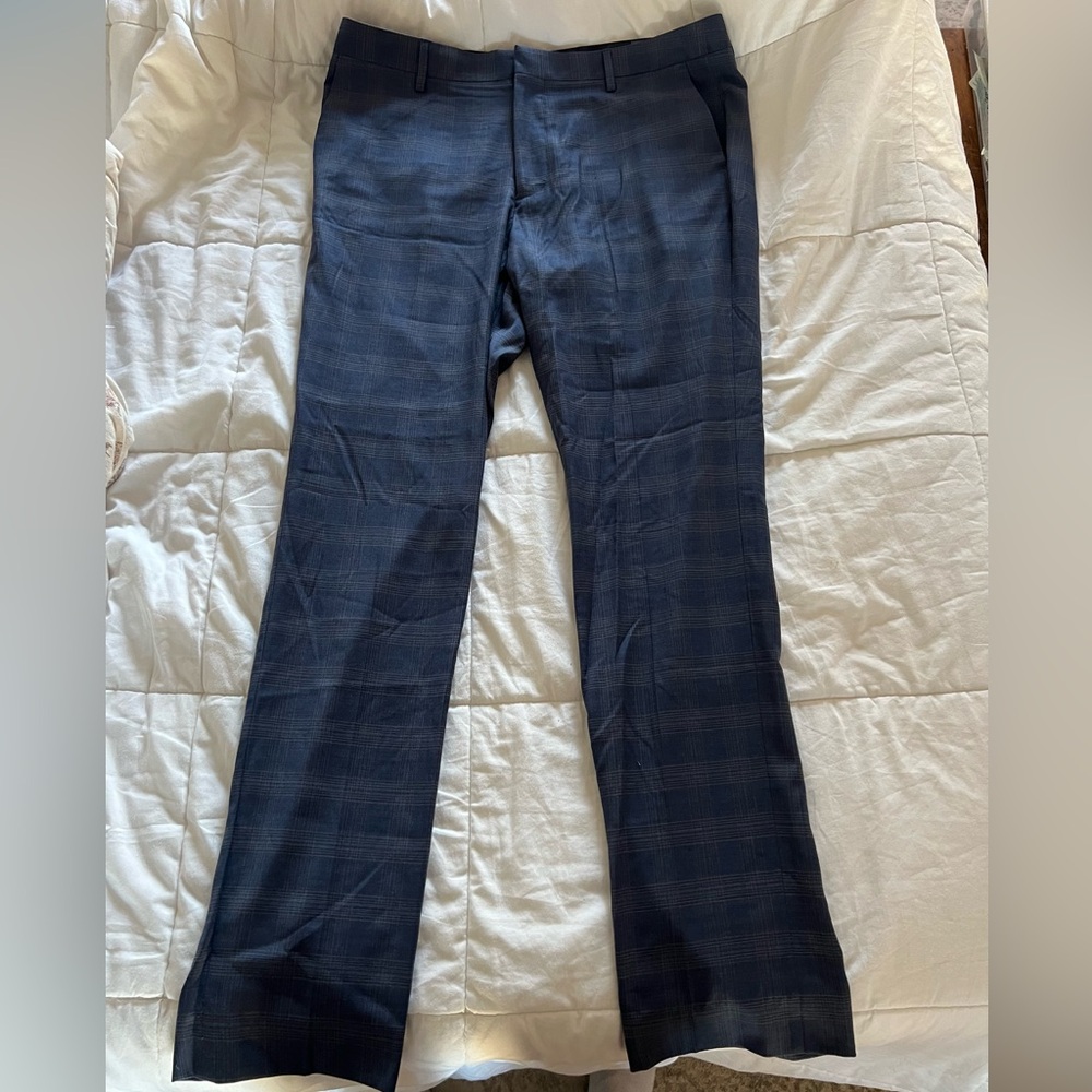 Men’s Bonobos Slim Fit - Plaid Suit Pants - 38x37
